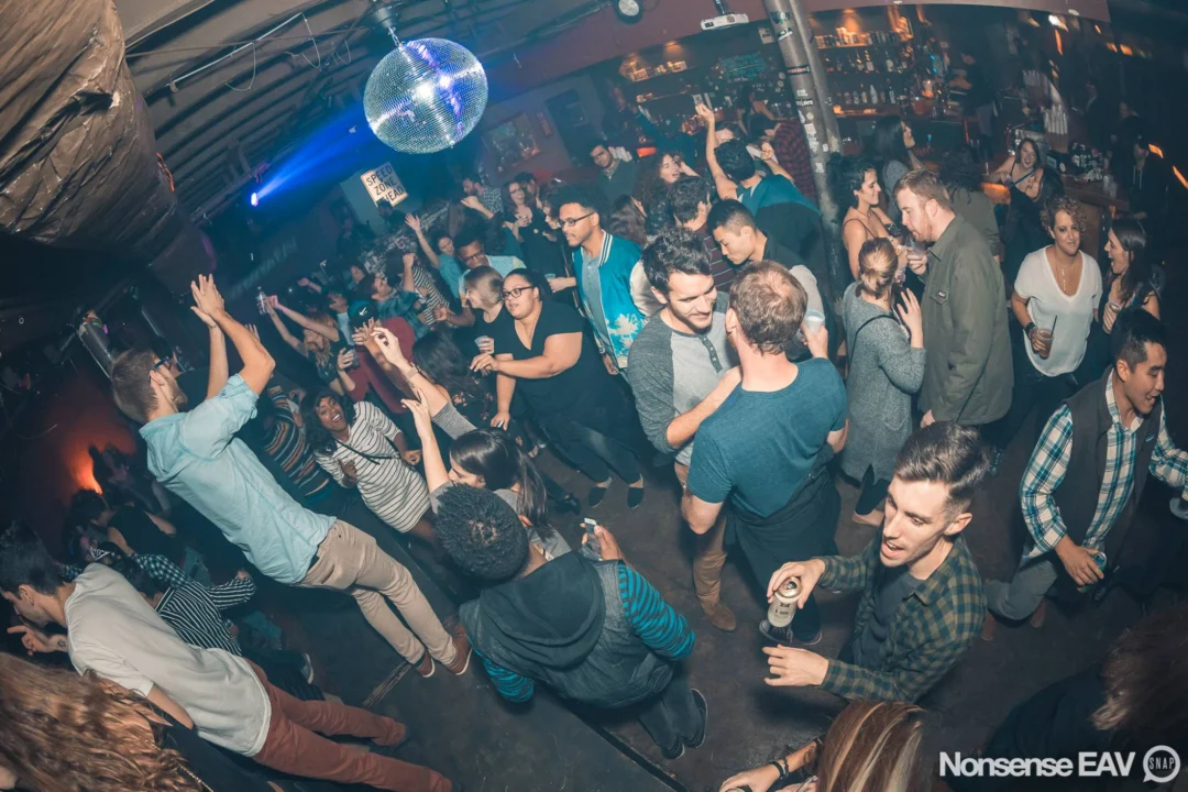 Nonsense: Atlanta's Indie Dance Party! At The Basement in East Atlanta! We get ridiculous on the 3rd Friday of every month! Kimber is the DJ. Photos by Oh Snap!
