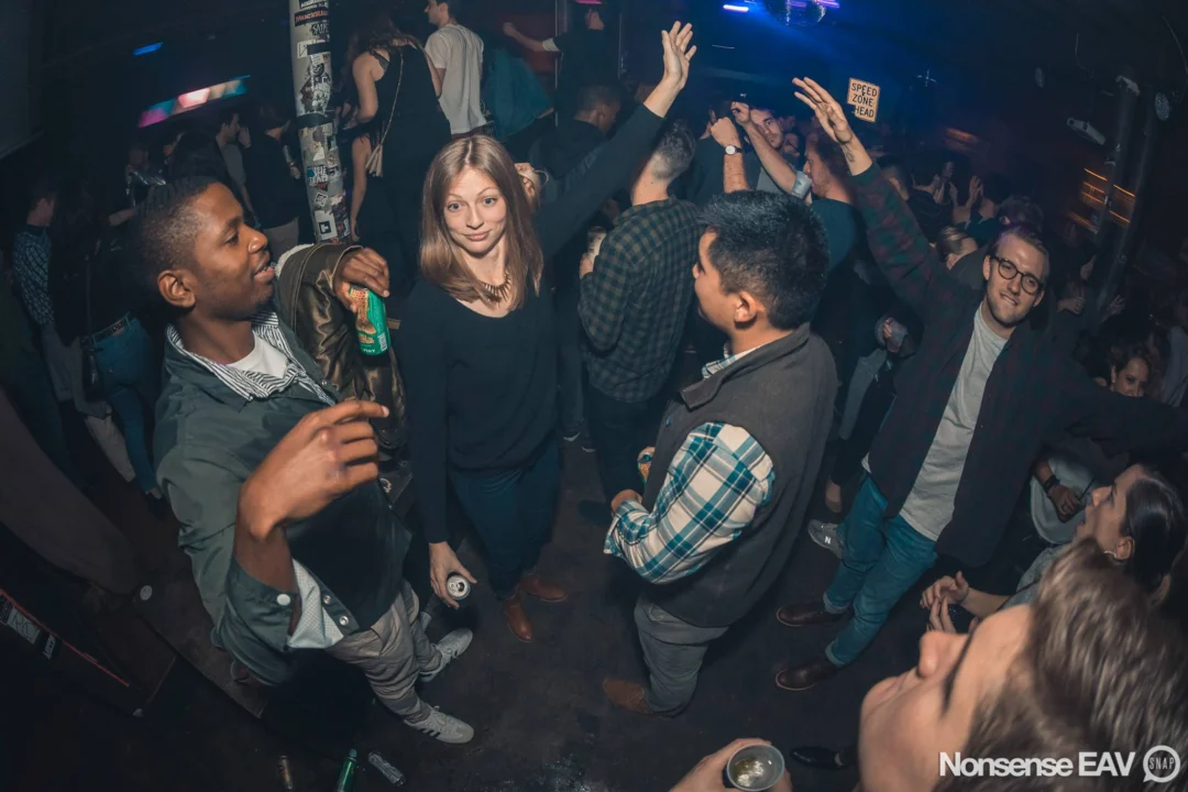 Nonsense: Atlanta's Indie Dance Party! At The Basement in East Atlanta! We get ridiculous on the 3rd Friday of every month! Kimber is the DJ. Photos by Oh Snap!