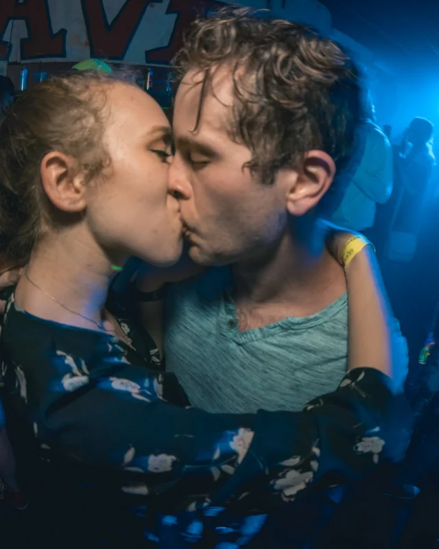 Nonsense: GLOW Indie Dance Party - February 2018! We danced! We glowed! We got ridiculous! Nonsense is the 3rd Friday of every month at The Basement. Kimber is the DJ. Photo by Oh Snap.