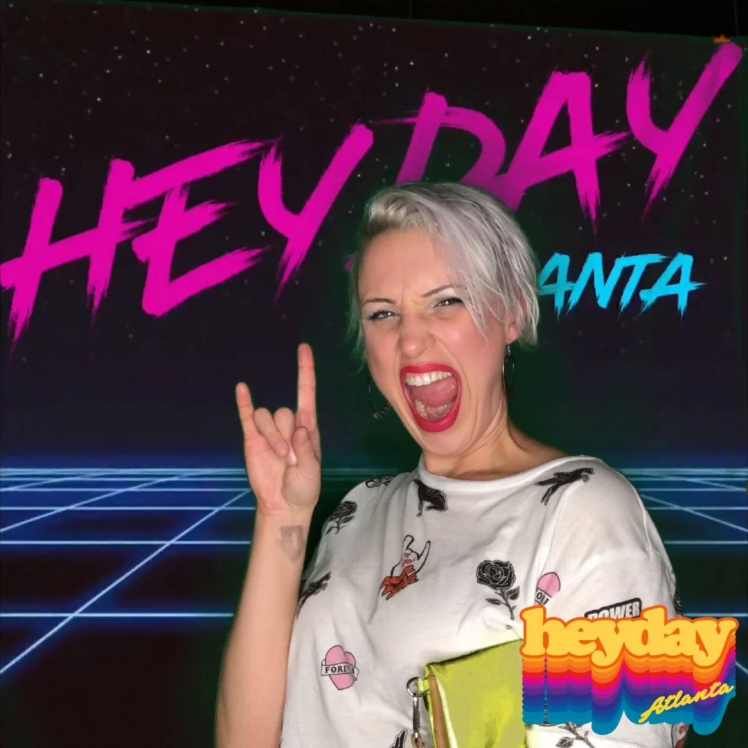 HEYDAY - Atlanta's 80s Dance Party - March 2018Heyday was rad. You were rad. Everything was rad. Kimber was the DJ. 1st Saturday night of every month!Photobooth courtesy of Nonsense ATL and Ballroom Blitz Events.