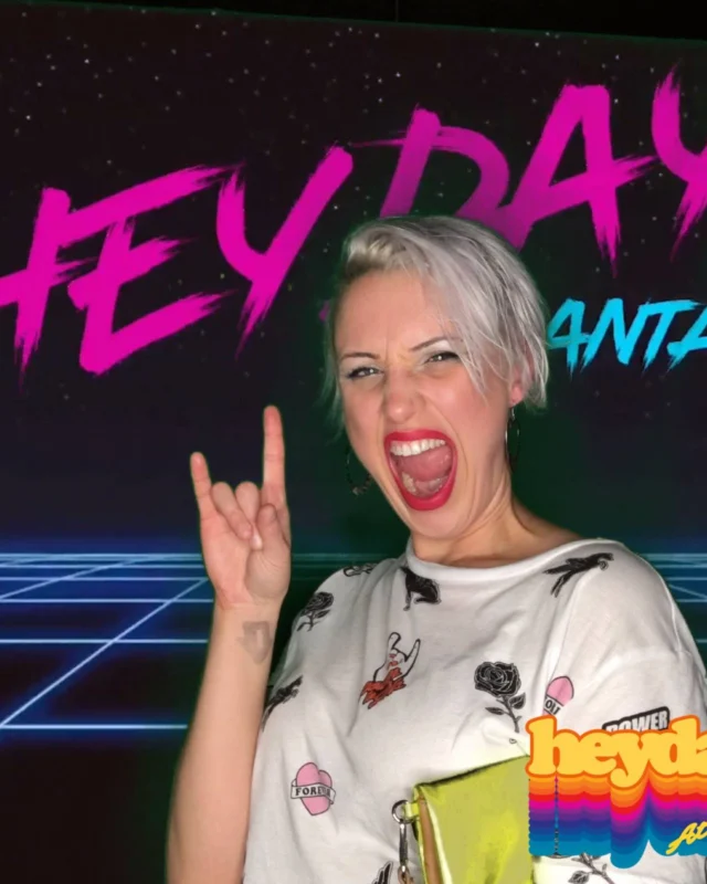 HEYDAY - Atlanta's 80s Dance Party - March 2018Heyday was rad. You were rad. Everything was rad. Kimber was the DJ. 1st Saturday night of every month!Photobooth courtesy of Nonsense ATL and Ballroom Blitz Events.