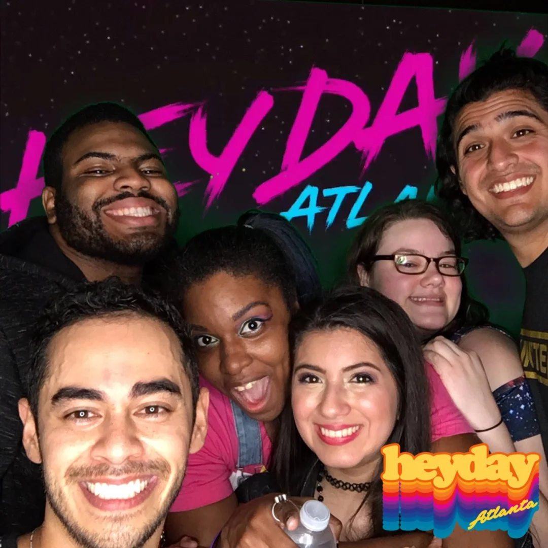 HEYDAY - Atlanta's 80s Dance Party - March 2018Heyday was rad. You were rad. Everything was rad. Kimber was the DJ. 1st Saturday night of every month!Photobooth courtesy of Nonsense ATL and Ballroom Blitz Events.