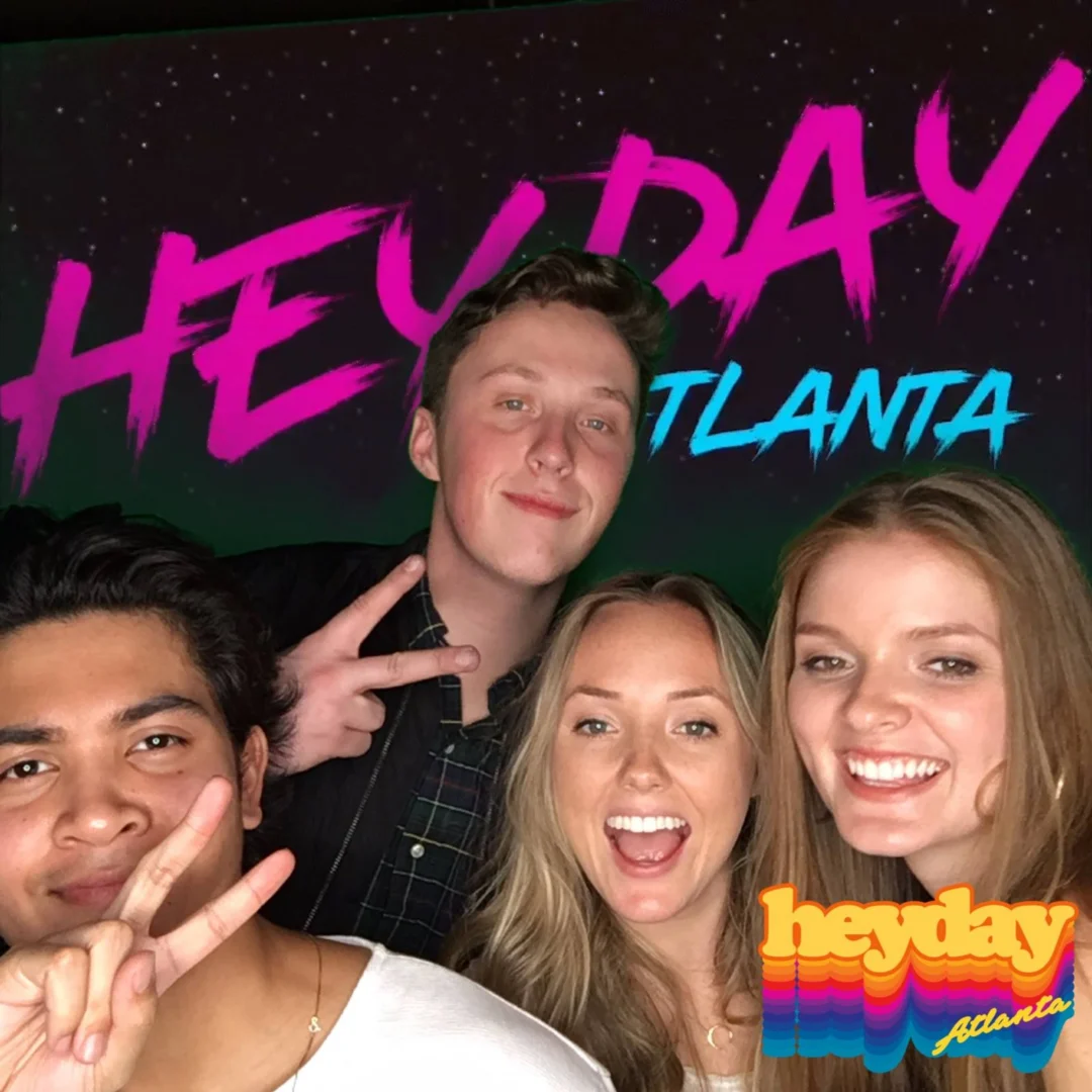 HEYDAY - Atlanta's 80s Dance Party - March 2018Heyday was rad. You were rad. Everything was rad. Kimber was the DJ. 1st Saturday night of every month!Photobooth courtesy of Nonsense ATL and Ballroom Blitz Events.