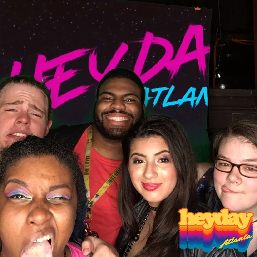 HEYDAY - Atlanta's 80s Dance Party - March 2018Heyday was rad. You were rad. Everything was rad. Kimber was the DJ. 1st Saturday night of every month!Photobooth courtesy of Nonsense ATL and Ballroom Blitz Events.