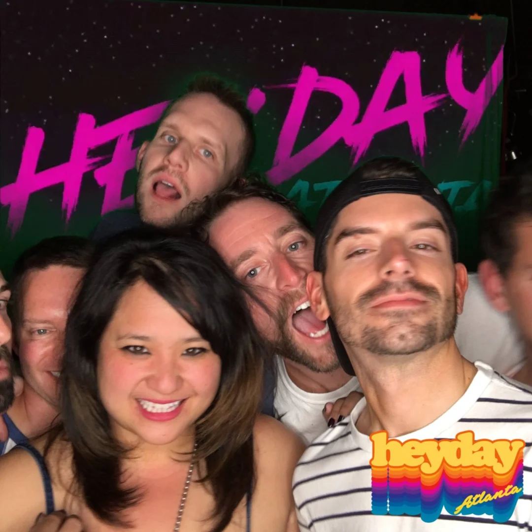 HEYDAY - Atlanta's 80s Dance Party - March 2018Heyday was rad. You were rad. Everything was rad. Kimber was the DJ. 1st Saturday night of every month!Photobooth courtesy of Nonsense ATL and Ballroom Blitz Events.