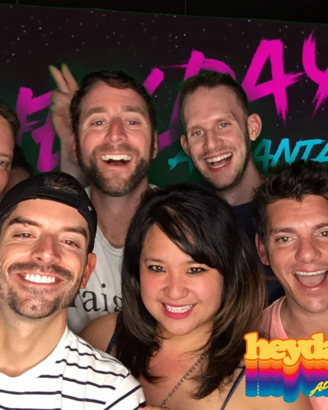 HEYDAY - Atlanta's 80s Dance Party - March 2018Heyday was rad. You were rad. Everything was rad. Kimber was the DJ. 1st Saturday night of every month!Photobooth courtesy of Nonsense ATL and Ballroom Blitz Events.