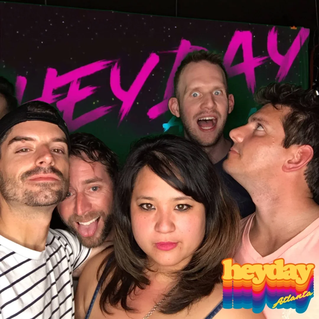HEYDAY - Atlanta's 80s Dance Party - March 2018Heyday was rad. You were rad. Everything was rad. Kimber was the DJ. 1st Saturday night of every month!Photobooth courtesy of Nonsense ATL and Ballroom Blitz Events.