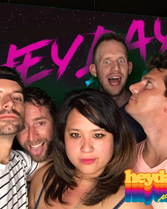 HEYDAY - Atlanta's 80s Dance Party - March 2018Heyday was rad. You were rad. Everything was rad. Kimber was the DJ. 1st Saturday night of every month!Photobooth courtesy of Nonsense ATL and Ballroom Blitz Events.