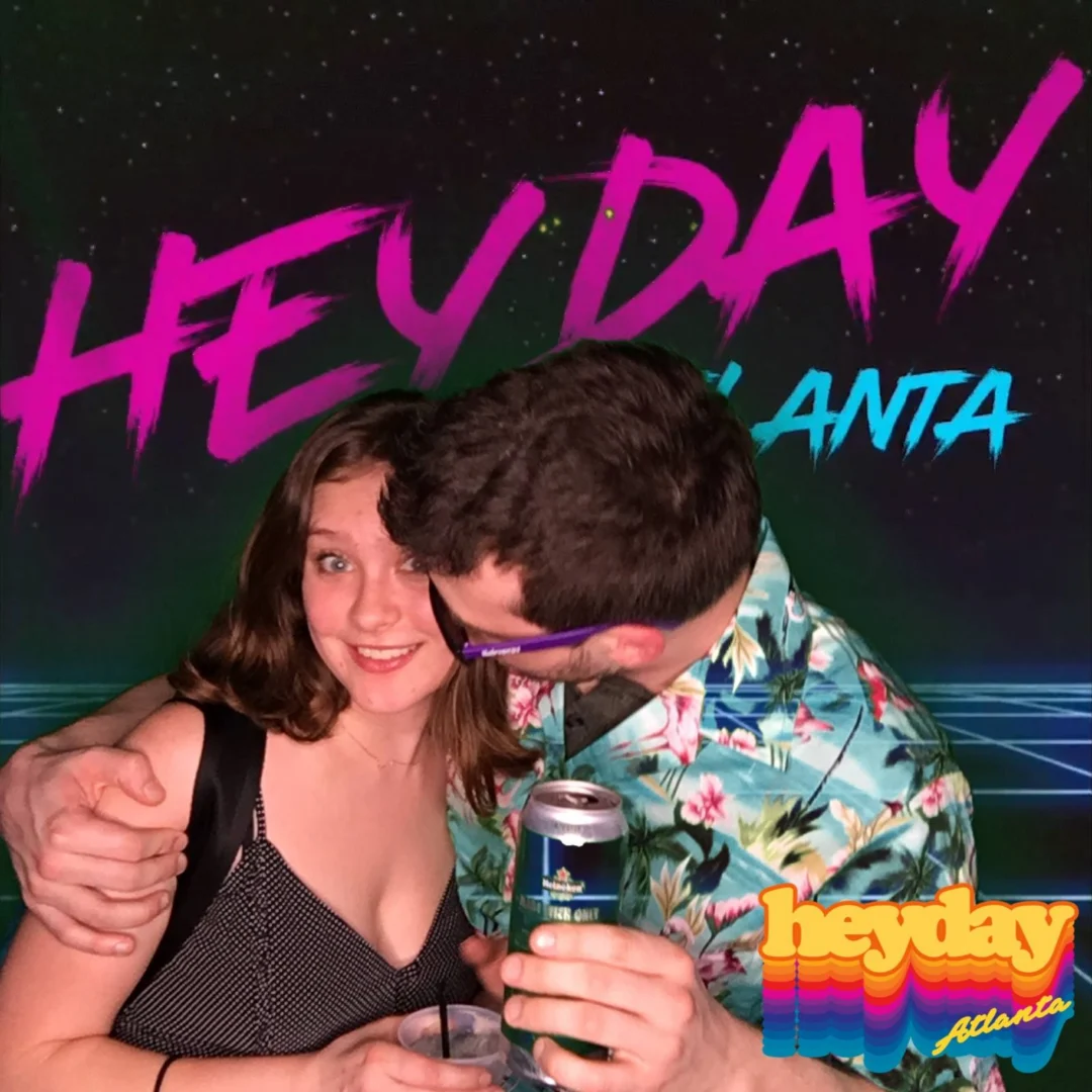 HEYDAY - Atlanta's 80s Dance Party - March 2018Heyday was rad. You were rad. Everything was rad. Kimber was the DJ. 1st Saturday night of every month!Photobooth courtesy of Nonsense ATL and Ballroom Blitz Events.