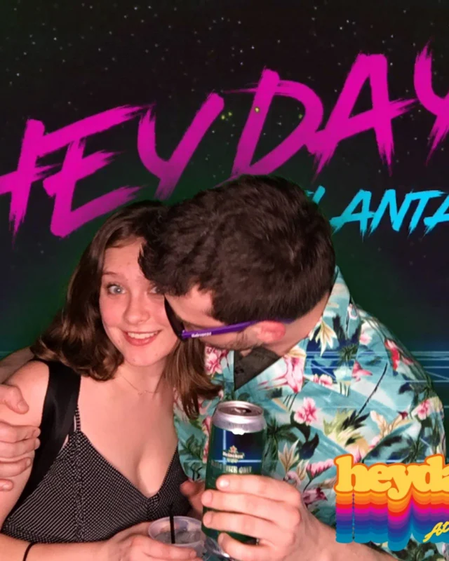 HEYDAY - Atlanta's 80s Dance Party - March 2018Heyday was rad. You were rad. Everything was rad. Kimber was the DJ. 1st Saturday night of every month!Photobooth courtesy of Nonsense ATL and Ballroom Blitz Events.