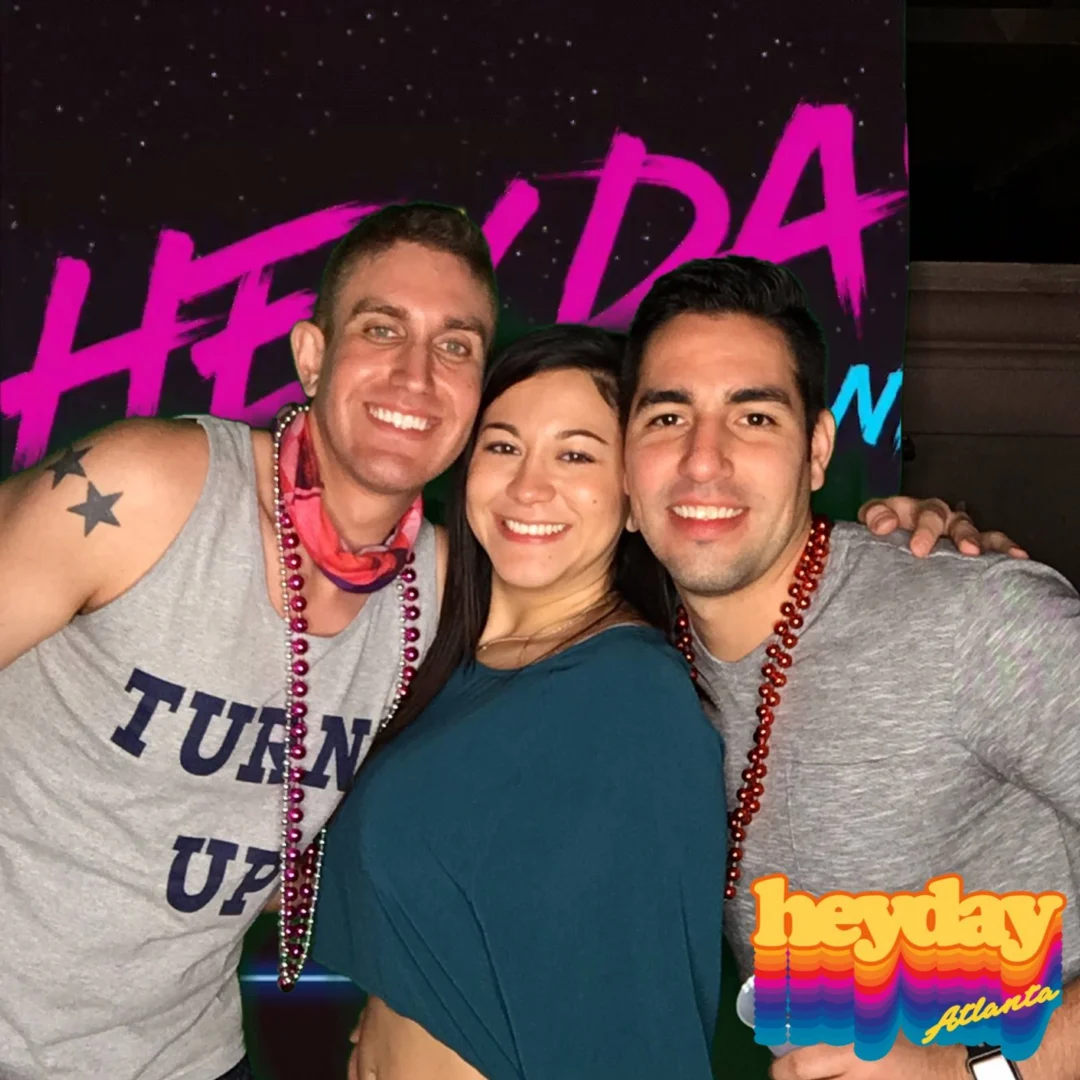 HEYDAY - Atlanta's 80s Dance Party - March 2018Heyday was rad. You were rad. Everything was rad. Kimber was the DJ. 1st Saturday night of every month!Photobooth courtesy of Nonsense ATL and Ballroom Blitz Events.