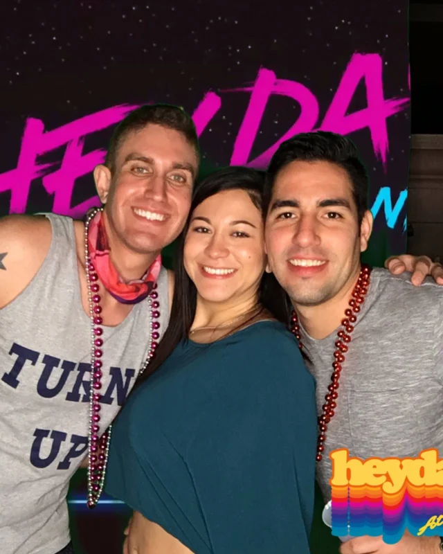 HEYDAY - Atlanta's 80s Dance Party - March 2018Heyday was rad. You were rad. Everything was rad. Kimber was the DJ. 1st Saturday night of every month!Photobooth courtesy of Nonsense ATL and Ballroom Blitz Events.