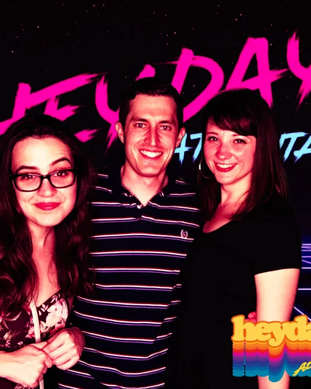 HEYDAY - Atlanta's 80s Dance Party - March 2018Heyday was rad. You were rad. Everything was rad. Kimber was the DJ. 1st Saturday night of every month!Photobooth courtesy of Nonsense ATL and Ballroom Blitz Events.