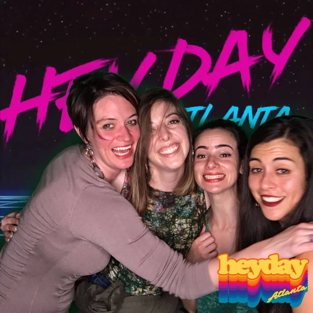 HEYDAY - Atlanta's 80s Dance Party - March 2018Heyday was rad. You were rad. Everything was rad. Kimber was the DJ. 1st Saturday night of every month!Photobooth courtesy of Nonsense ATL and Ballroom Blitz Events.