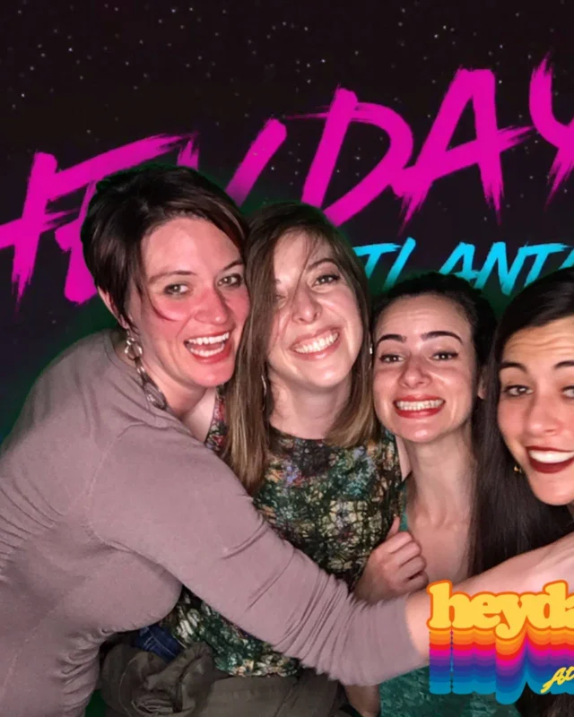 HEYDAY - Atlanta's 80s Dance Party - March 2018Heyday was rad. You were rad. Everything was rad. Kimber was the DJ. 1st Saturday night of every month!Photobooth courtesy of Nonsense ATL and Ballroom Blitz Events.