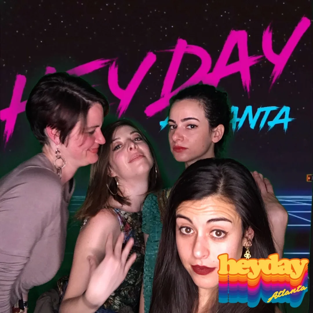 HEYDAY - Atlanta's 80s Dance Party - March 2018Heyday was rad. You were rad. Everything was rad. Kimber was the DJ. 1st Saturday night of every month!Photobooth courtesy of Nonsense ATL and Ballroom Blitz Events.