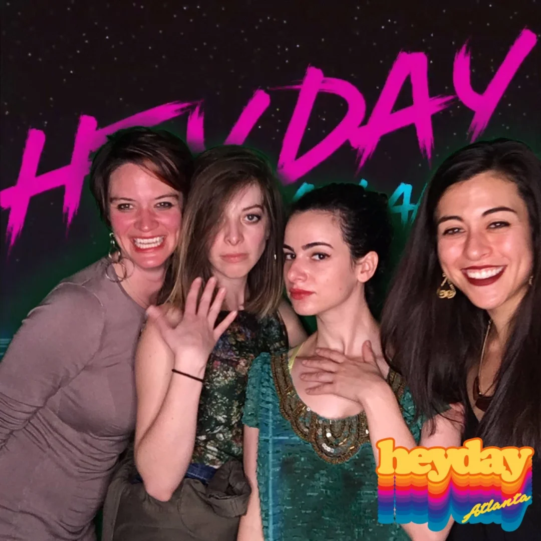 HEYDAY - Atlanta's 80s Dance Party - March 2018Heyday was rad. You were rad. Everything was rad. Kimber was the DJ. 1st Saturday night of every month!Photobooth courtesy of Nonsense ATL and Ballroom Blitz Events.