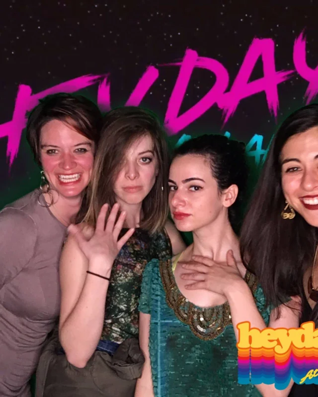 HEYDAY - Atlanta's 80s Dance Party - March 2018Heyday was rad. You were rad. Everything was rad. Kimber was the DJ. 1st Saturday night of every month!Photobooth courtesy of Nonsense ATL and Ballroom Blitz Events.