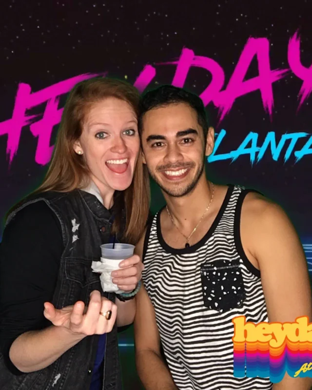 HEYDAY - Atlanta's 80s Dance Party - March 2018Heyday was rad. You were rad. Everything was rad. Kimber was the DJ. 1st Saturday night of every month!Photobooth courtesy of Nonsense ATL and Ballroom Blitz Events.