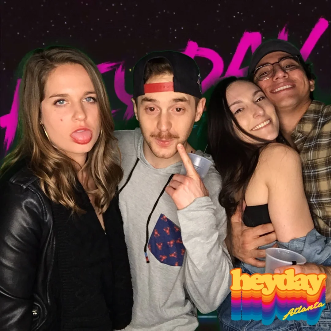 HEYDAY - Atlanta's 80s Dance Party - March 2018Heyday was rad. You were rad. Everything was rad. Kimber was the DJ. 1st Saturday night of every month!Photobooth courtesy of Nonsense ATL and Ballroom Blitz Events.