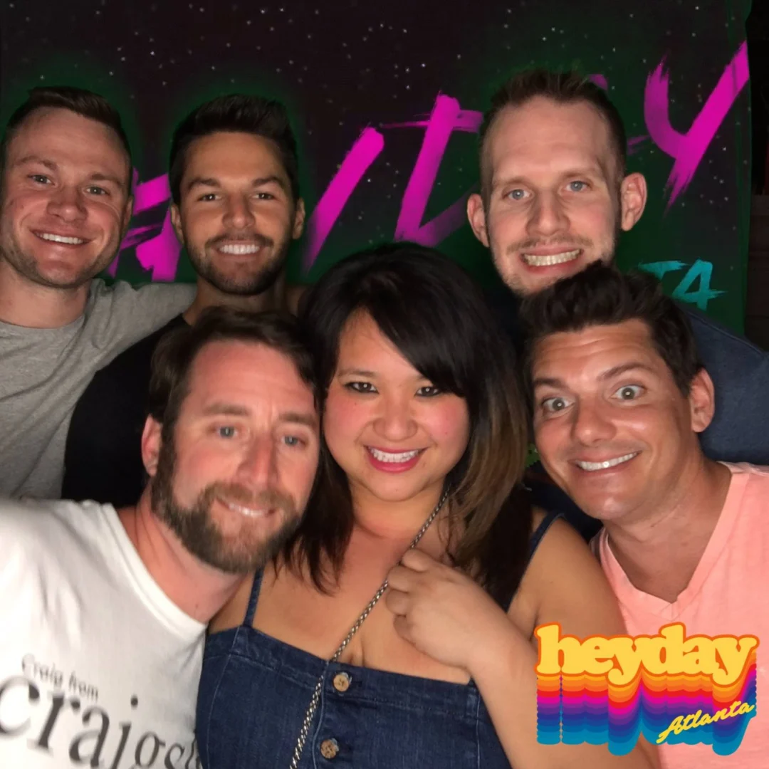 HEYDAY - Atlanta's 80s Dance Party - March 2018Heyday was rad. You were rad. Everything was rad. Kimber was the DJ. 1st Saturday night of every month!Photobooth courtesy of Nonsense ATL and Ballroom Blitz Events.