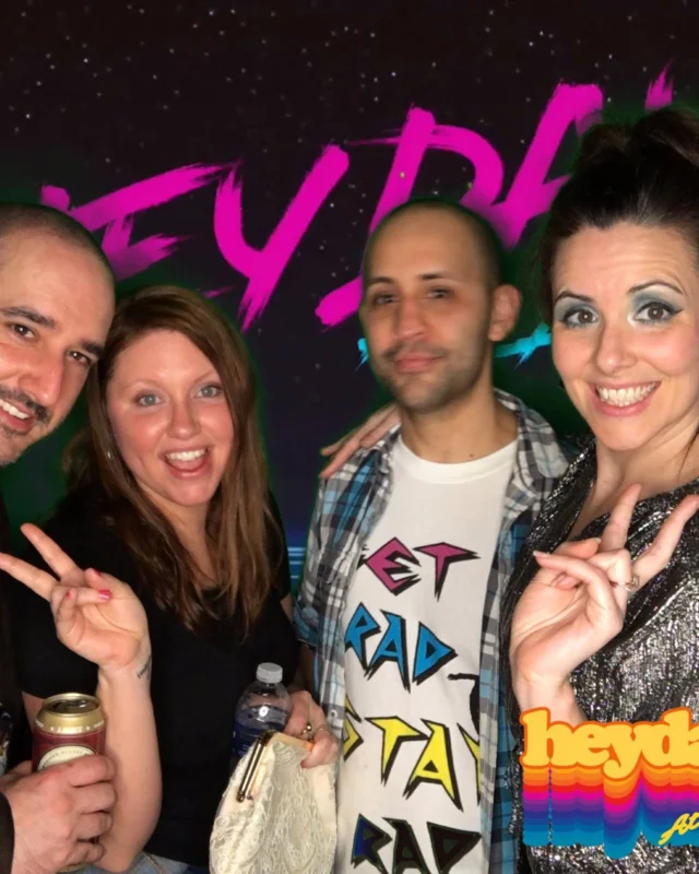 HEYDAY - Atlanta's 80s Dance Party - March 2018Heyday was rad. You were rad. Everything was rad. Kimber was the DJ. 1st Saturday night of every month!Photobooth courtesy of Nonsense ATL and Ballroom Blitz Events.