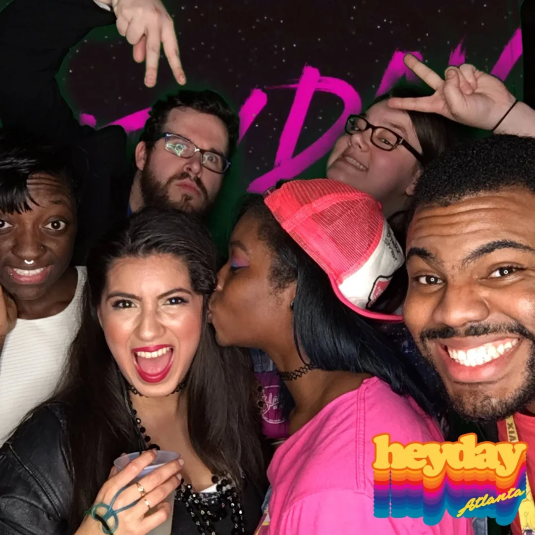 HEYDAY - Atlanta's 80s Dance Party - March 2018Heyday was rad. You were rad. Everything was rad. Kimber was the DJ. 1st Saturday night of every month!Photobooth courtesy of Nonsense ATL and Ballroom Blitz Events.