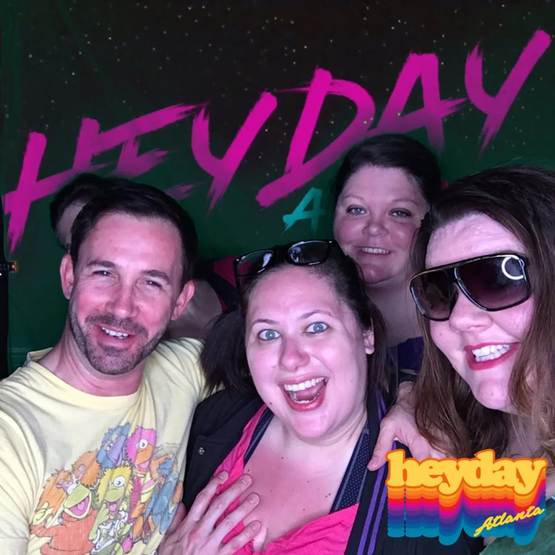 HEYDAY - Atlanta's 80s Dance Party - March 2018Heyday was rad. You were rad. Everything was rad. Kimber was the DJ. 1st Saturday night of every month!Photobooth courtesy of Nonsense ATL and Ballroom Blitz Events.