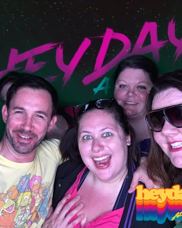HEYDAY - Atlanta's 80s Dance Party - March 2018Heyday was rad. You were rad. Everything was rad. Kimber was the DJ. 1st Saturday night of every month!Photobooth courtesy of Nonsense ATL and Ballroom Blitz Events.