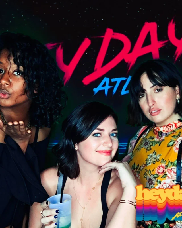HEYDAY - Atlanta's 80s Dance Party - March 2018Heyday was rad. You were rad. Everything was rad. Kimber was the DJ. 1st Saturday night of every month!Photobooth courtesy of Nonsense ATL and Ballroom Blitz Events.
