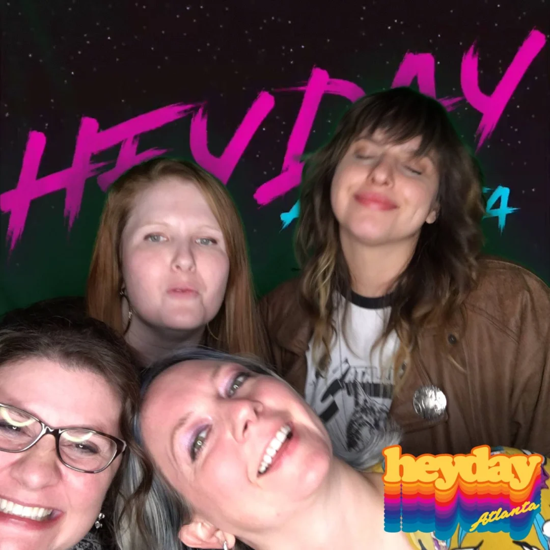 HEYDAY - Atlanta's 80s Dance Party - March 2018Heyday was rad. You were rad. Everything was rad. Kimber was the DJ. 1st Saturday night of every month!Photobooth courtesy of Nonsense ATL and Ballroom Blitz Events.
