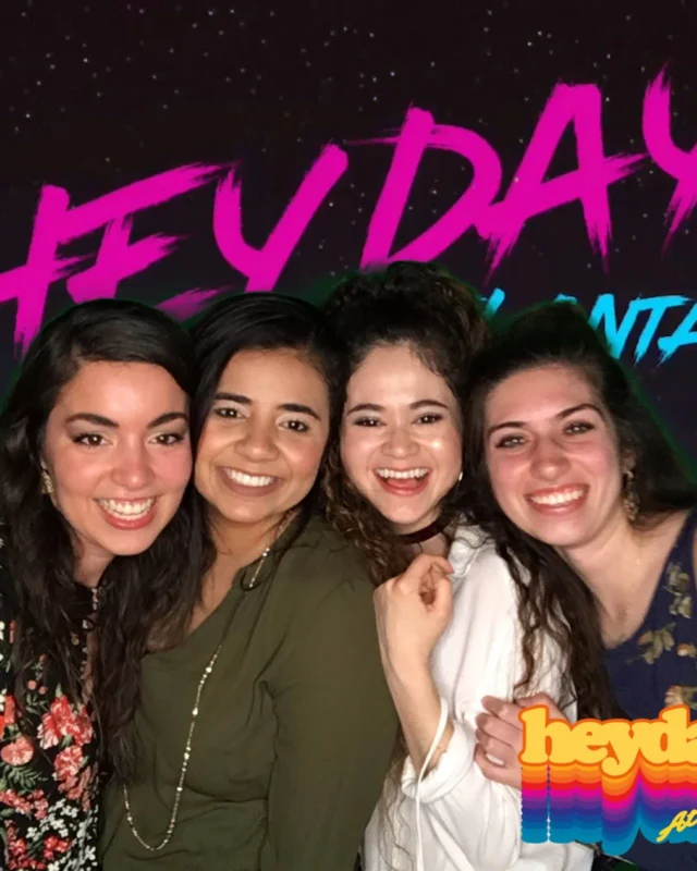 HEYDAY - Atlanta's 80s Dance Party - March 2018Heyday was rad. You were rad. Everything was rad. Kimber was the DJ. 1st Saturday night of every month!Photobooth courtesy of Nonsense ATL and Ballroom Blitz Events.