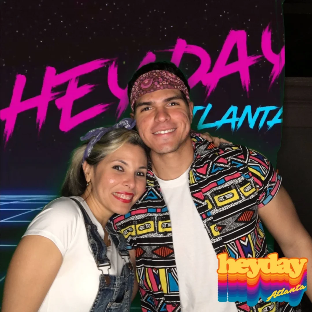 HEYDAY - Atlanta's 80s Dance Party - March 2018Heyday was rad. You were rad. Everything was rad. Kimber was the DJ. 1st Saturday night of every month!Photobooth courtesy of Nonsense ATL and Ballroom Blitz Events.