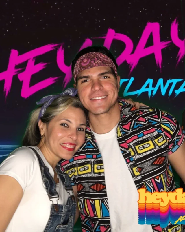 HEYDAY - Atlanta's 80s Dance Party - March 2018Heyday was rad. You were rad. Everything was rad. Kimber was the DJ. 1st Saturday night of every month!Photobooth courtesy of Nonsense ATL and Ballroom Blitz Events.