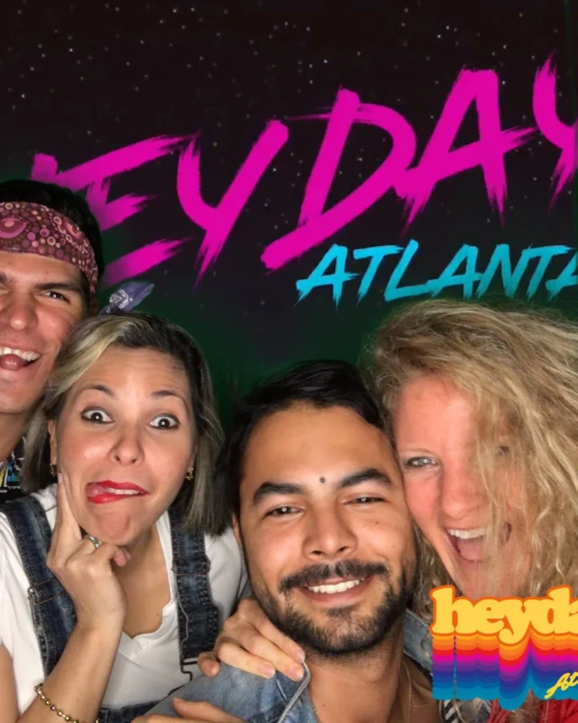 HEYDAY - Atlanta's 80s Dance Party - March 2018Heyday was rad. You were rad. Everything was rad. Kimber was the DJ. 1st Saturday night of every month!Photobooth courtesy of Nonsense ATL and Ballroom Blitz Events.