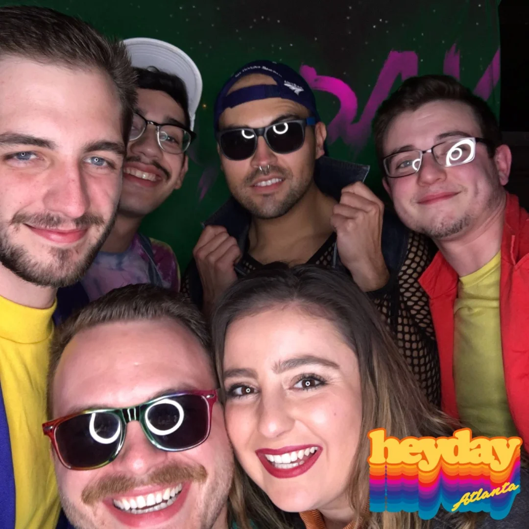 HEYDAY - Atlanta's 80s Dance Party - March 2018Heyday was rad. You were rad. Everything was rad. Kimber was the DJ. 1st Saturday night of every month!Photobooth courtesy of Nonsense ATL and Ballroom Blitz Events.