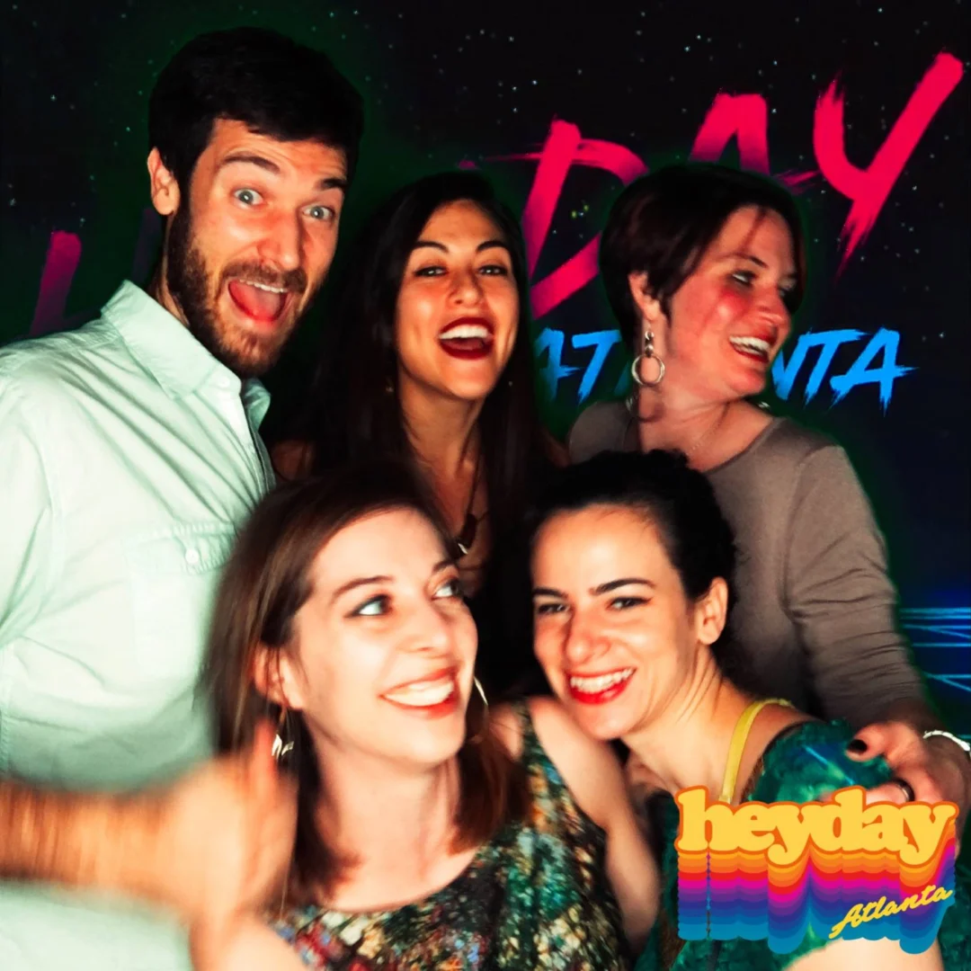 HEYDAY - Atlanta's 80s Dance Party - March 2018Heyday was rad. You were rad. Everything was rad. Kimber was the DJ. 1st Saturday night of every month!Photobooth courtesy of Nonsense ATL and Ballroom Blitz Events.