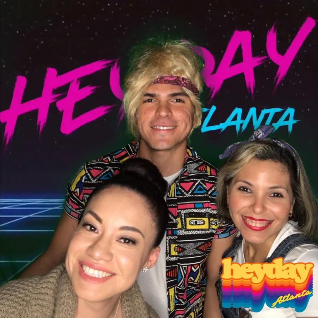 HEYDAY - Atlanta's 80s Dance Party - March 2018Heyday was rad. You were rad. Everything was rad. Kimber was the DJ. 1st Saturday night of every month!Photobooth courtesy of Nonsense ATL and Ballroom Blitz Events.