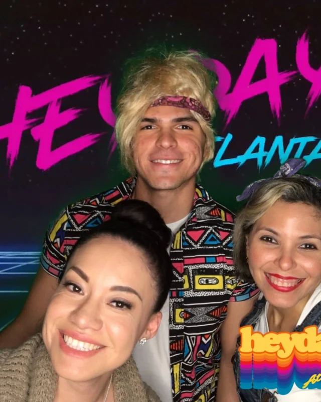 HEYDAY - Atlanta's 80s Dance Party - March 2018Heyday was rad. You were rad. Everything was rad. Kimber was the DJ. 1st Saturday night of every month!Photobooth courtesy of Nonsense ATL and Ballroom Blitz Events.