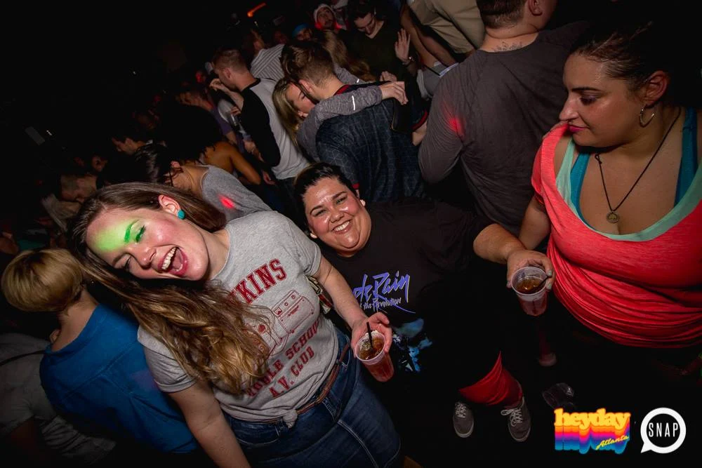 Heyday! April 2018 at The Basement. Atlanta's 80's Experience! Kimber is the DJ. First Saturday of every month! Photos by Oh Snap!