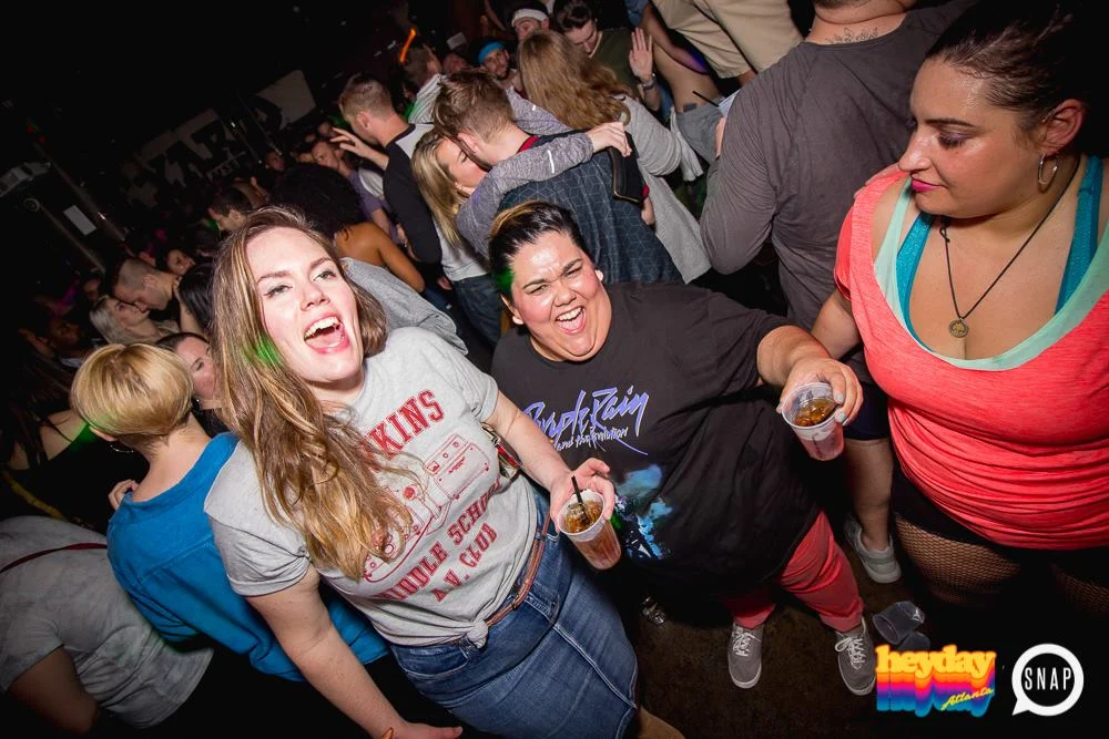 Heyday! April 2018 at The Basement. Atlanta's 80's Experience! Kimber is the DJ. First Saturday of every month! Photos by Oh Snap!