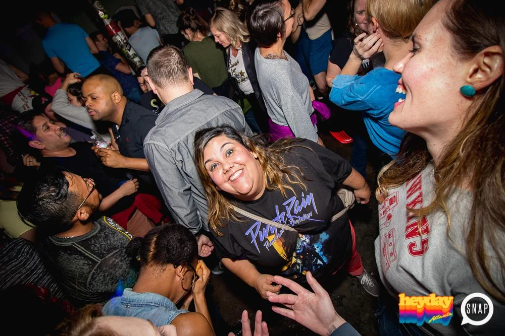 Heyday! April 2018 at The Basement. Atlanta's 80's Experience! Kimber is the DJ. First Saturday of every month! Photos by Oh Snap!