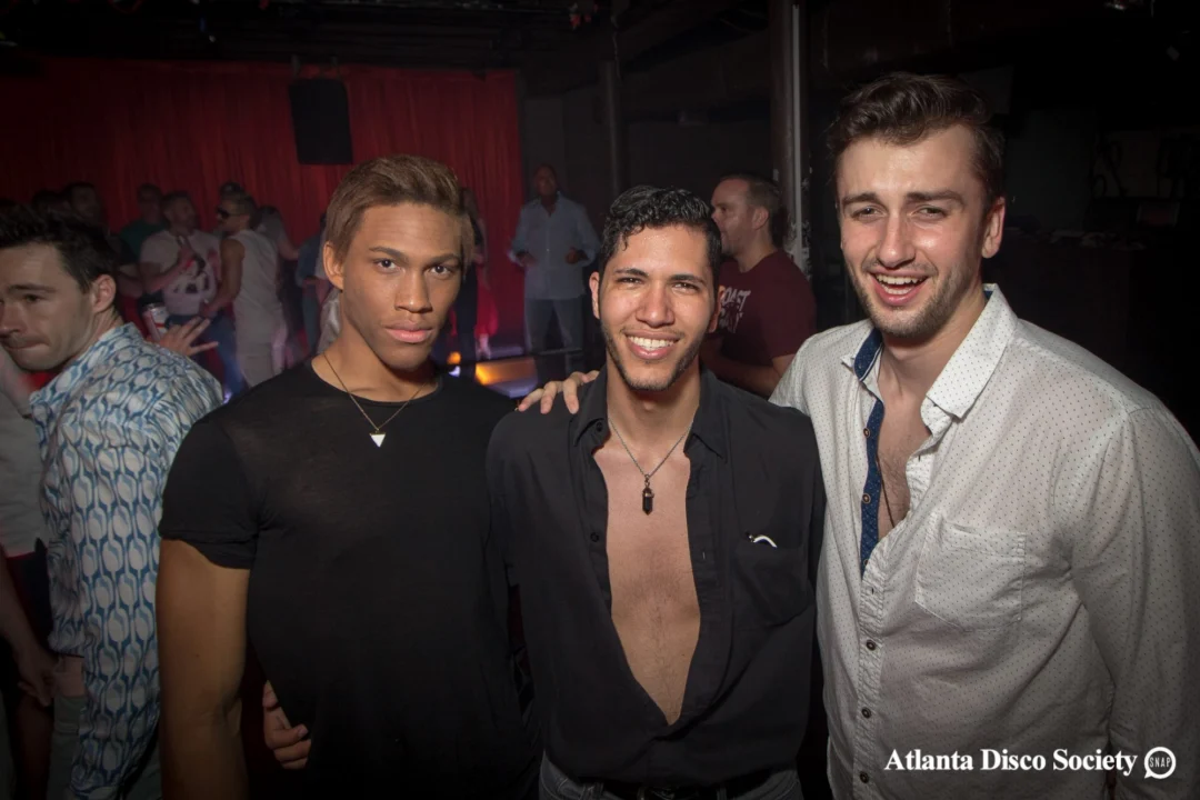ATLANTA DISCO SOCIETY - May 26, 2018. The Basement. We danced under the chandelier and on the light up floor for the first time. Kimber was the DJ. Grace Kelly/Oh Snap was the photographer.