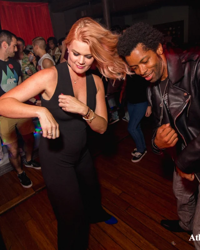 ATLANTA DISCO SOCIETY - May 26, 2018. The Basement. We danced under the chandelier and on the light up floor for the first time. Kimber was the DJ. Grace Kelly/Oh Snap was the photographer.