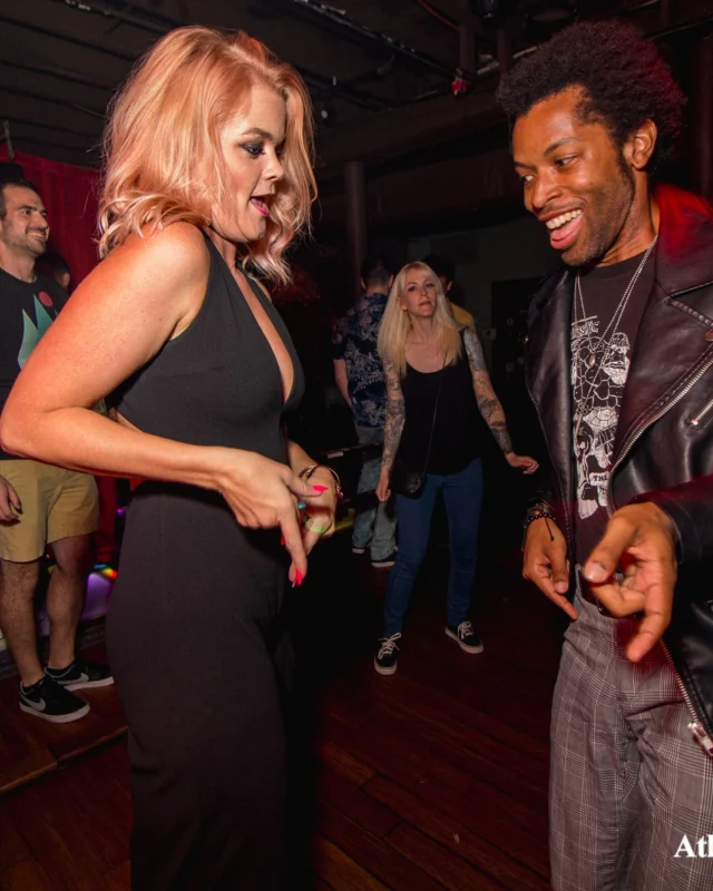ATLANTA DISCO SOCIETY - May 26, 2018. The Basement. We danced under the chandelier and on the light up floor for the first time. Kimber was the DJ. Grace Kelly/Oh Snap was the photographer.