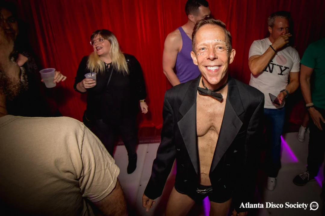 ATLANTA DISCO SOCIETY - May 26, 2018. The Basement. We danced under the chandelier and on the light up floor for the first time. Kimber was the DJ. Grace Kelly/Oh Snap was the photographer.