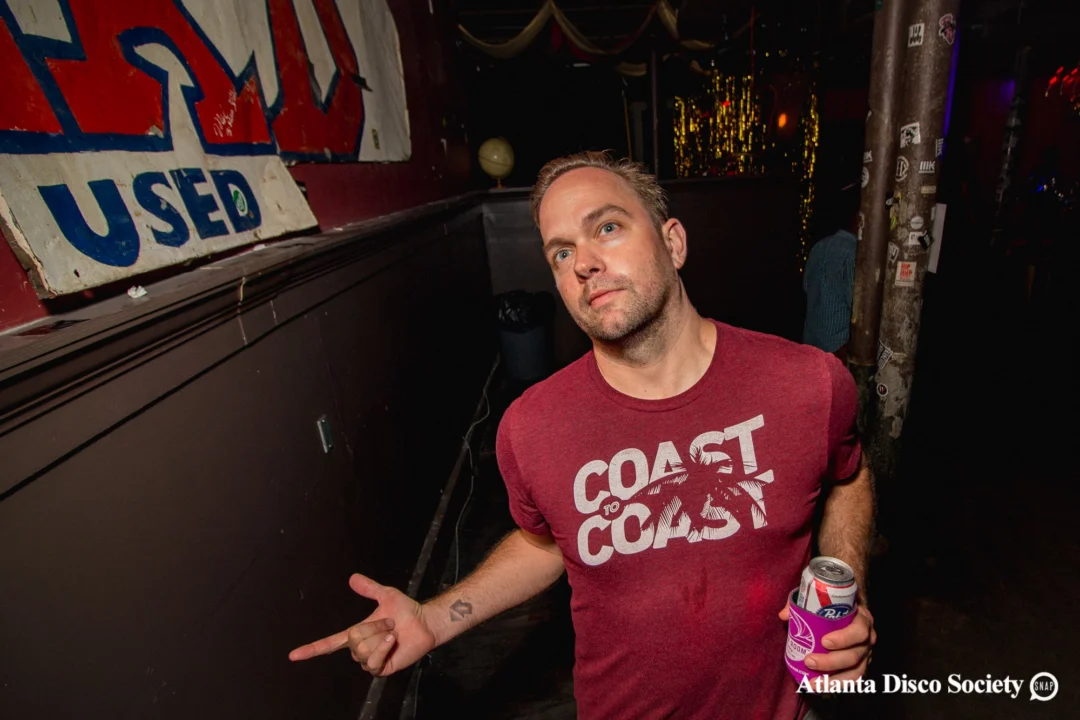 ATLANTA DISCO SOCIETY - May 26, 2018. The Basement. We danced under the chandelier and on the light up floor for the first time. Kimber was the DJ. Grace Kelly/Oh Snap was the photographer.