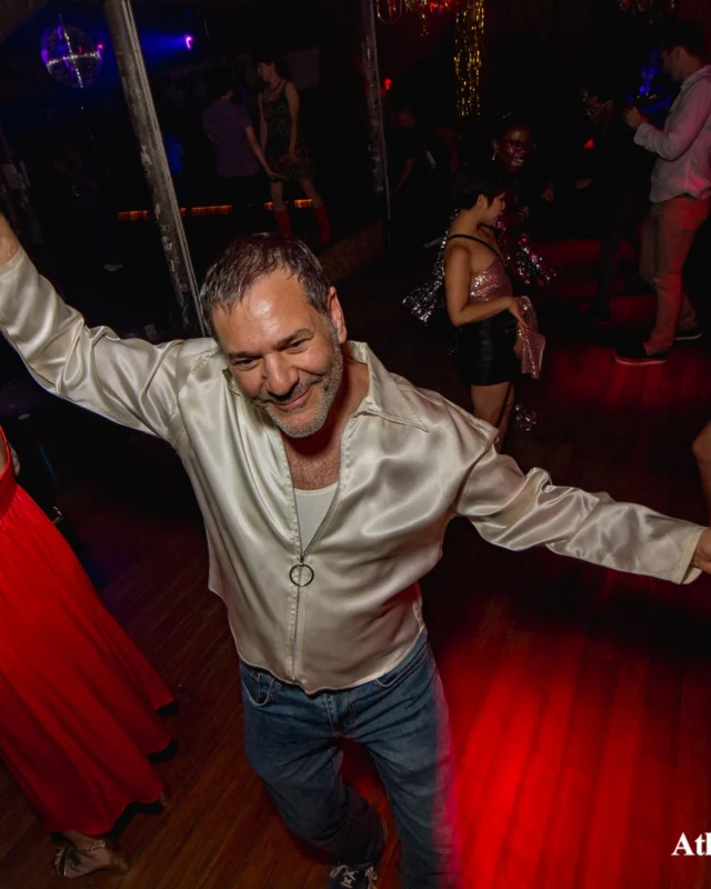 ATLANTA DISCO SOCIETY - May 26, 2018. The Basement. We danced under the chandelier and on the light up floor for the first time. Kimber was the DJ. Grace Kelly/Oh Snap was the photographer.