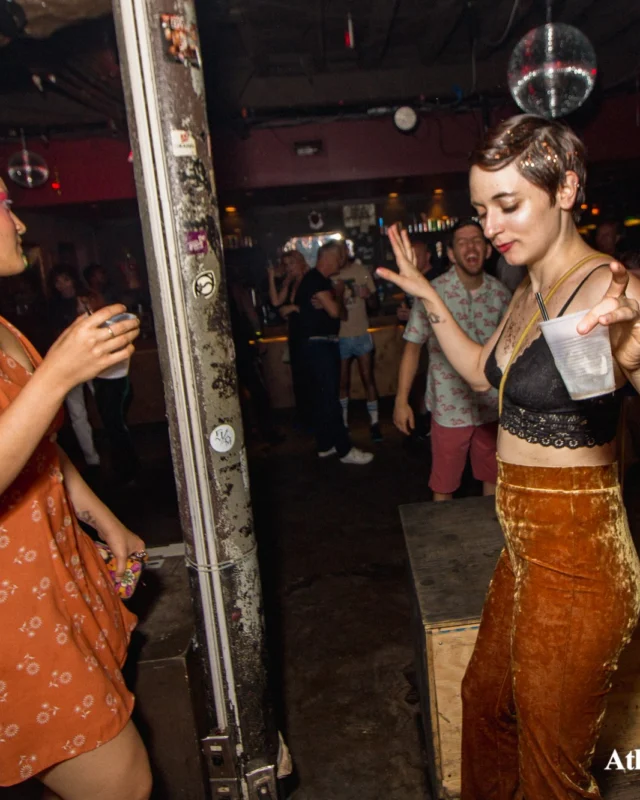 ATLANTA DISCO SOCIETY - May 26, 2018. The Basement. We danced under the chandelier and on the light up floor for the first time. Kimber was the DJ. Grace Kelly/Oh Snap was the photographer.
