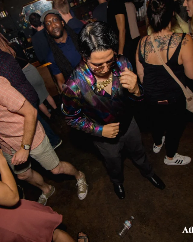 ATLANTA DISCO SOCIETY - May 26, 2018. The Basement. We danced under the chandelier and on the light up floor for the first time. Kimber was the DJ. Grace Kelly/Oh Snap was the photographer.